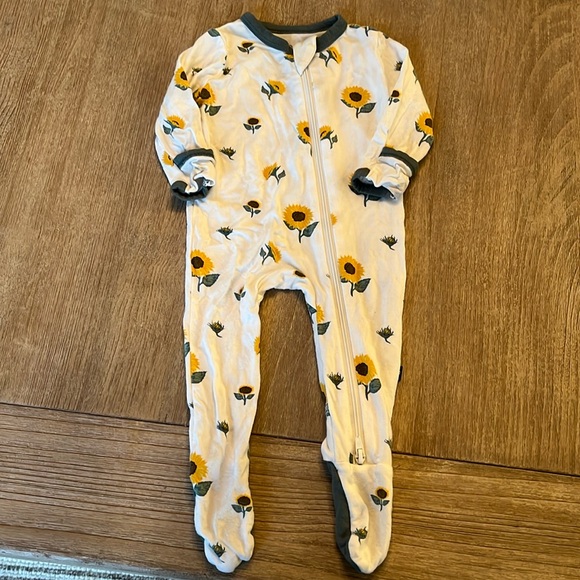 Kyte BABY Other - Zippered Footie in Sunflower